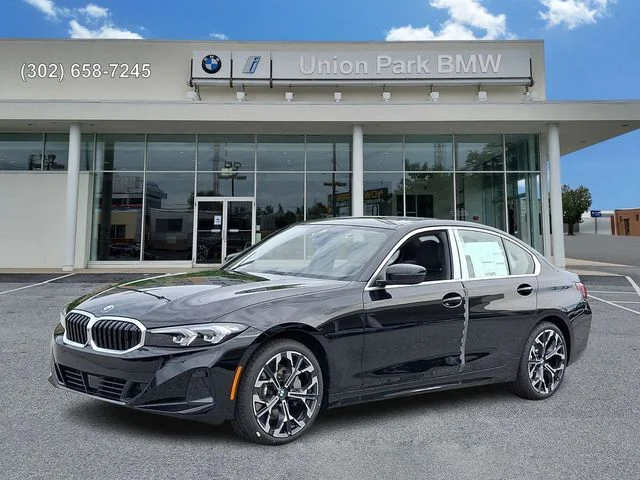 New 2026 Jet Black BMW 330i xDrive image 1