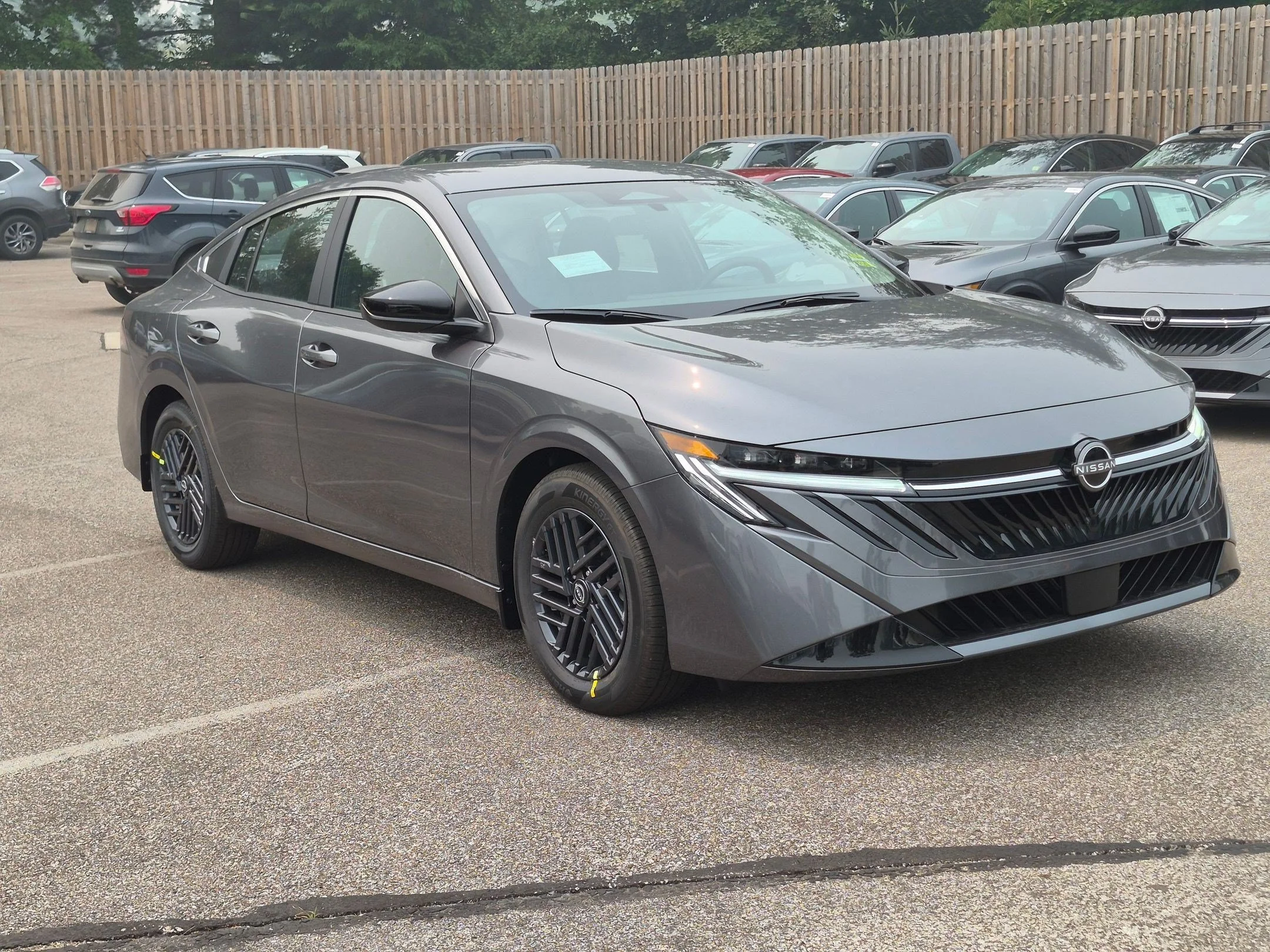 New 2026 Gun Metallic Nissan SV image 6