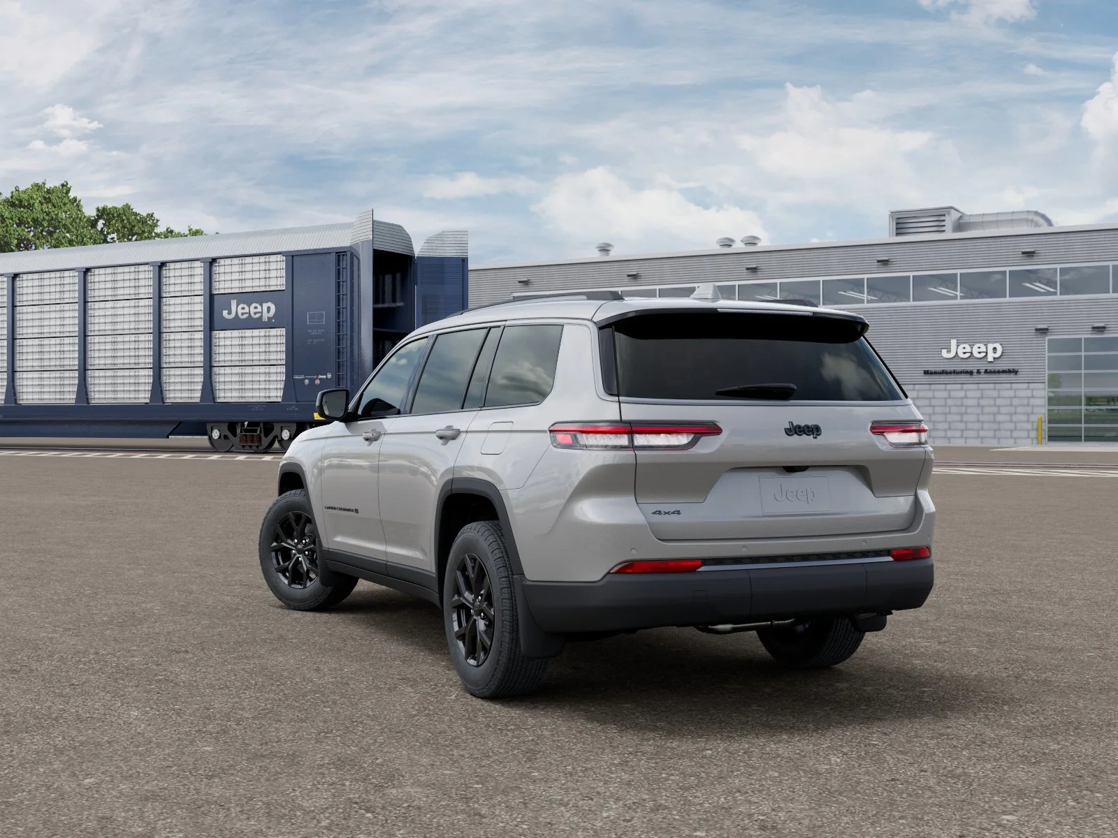 New 2026 Silver Zynith Exterior Paint Jeep Laredo image 3