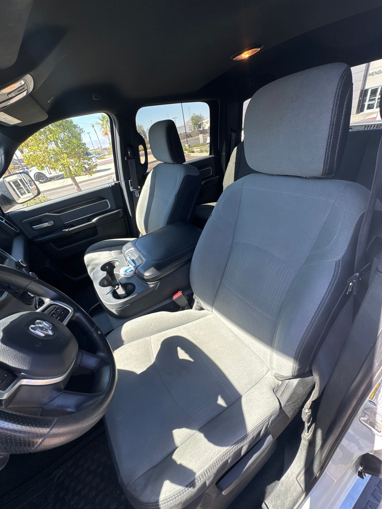 Used 2022 Bright White Clearcoat Ram Big Horn image 5