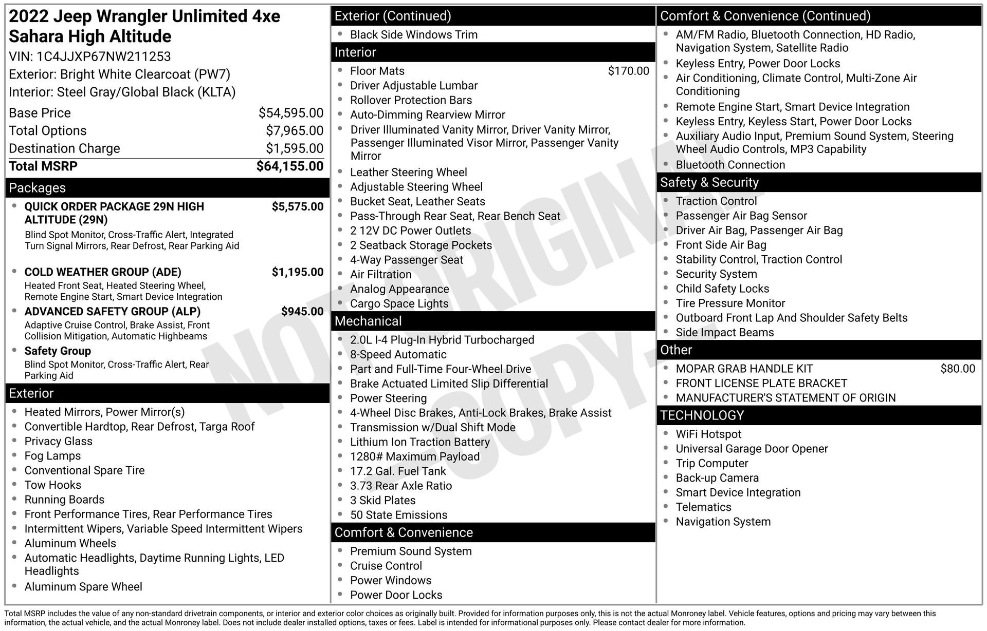 2022 JEEP WRANGLER - Image 3