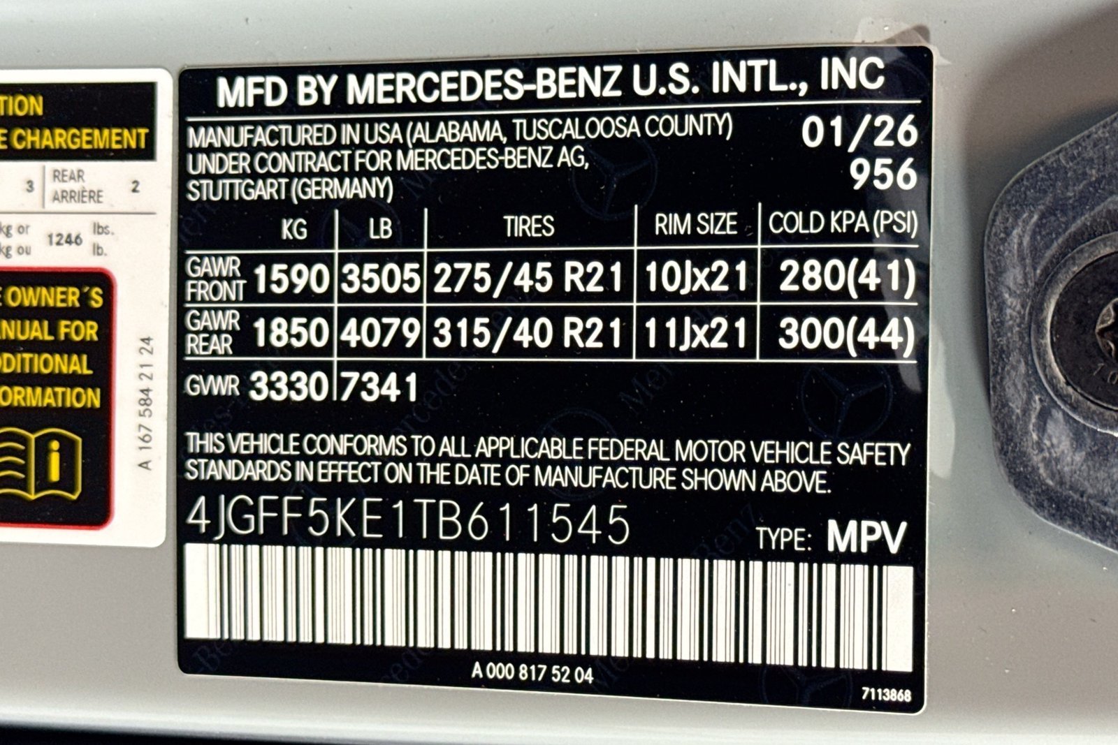 New 2026 MANUFAKTUR Alpine Grey Mercedes-Benz GLS 450 image 30