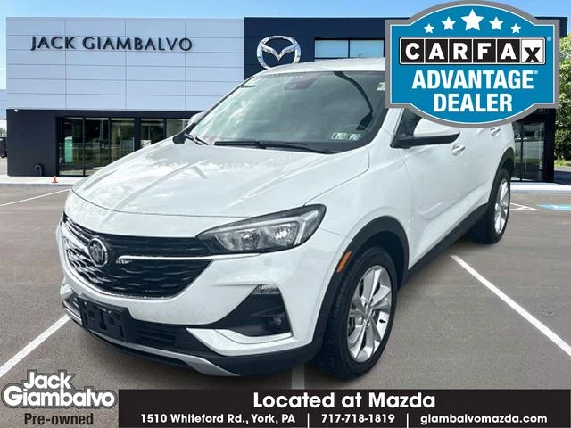 Used 2020 White Buick Preferred image 1
