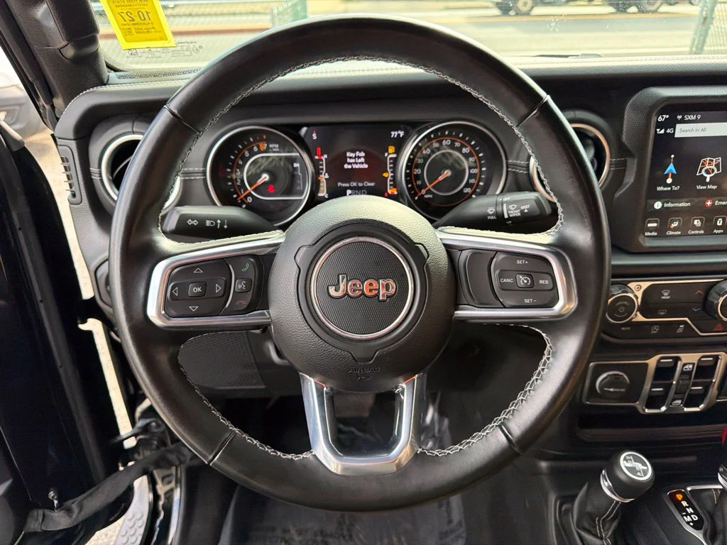 Used 2022 Black Jeep Unlimited Sahara image 33