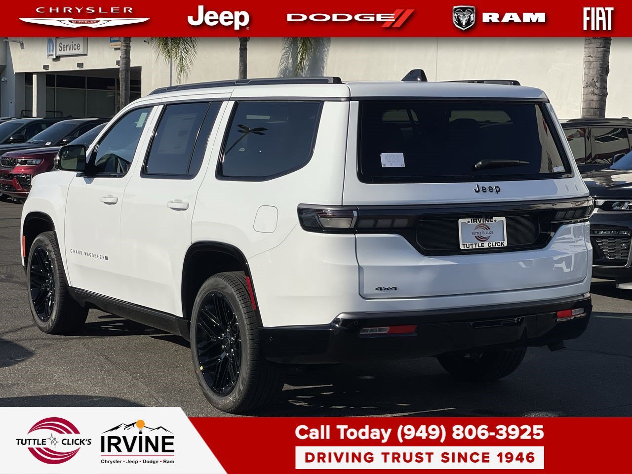 New 2026 Bright White Clear-Coat Exterior Paint Jeep Limited Reserve image 4