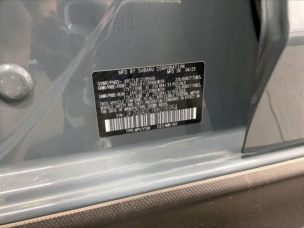 Used 2024 Blue Subaru Premium image 36