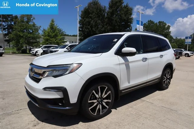 Certified Used 2021 Platinum White Pearl Honda 2WD Touring image 6