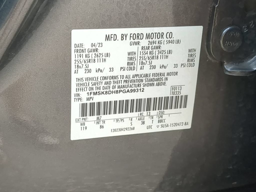 Used 2023 Carbonized Gray Metallic Ford XLT image 70