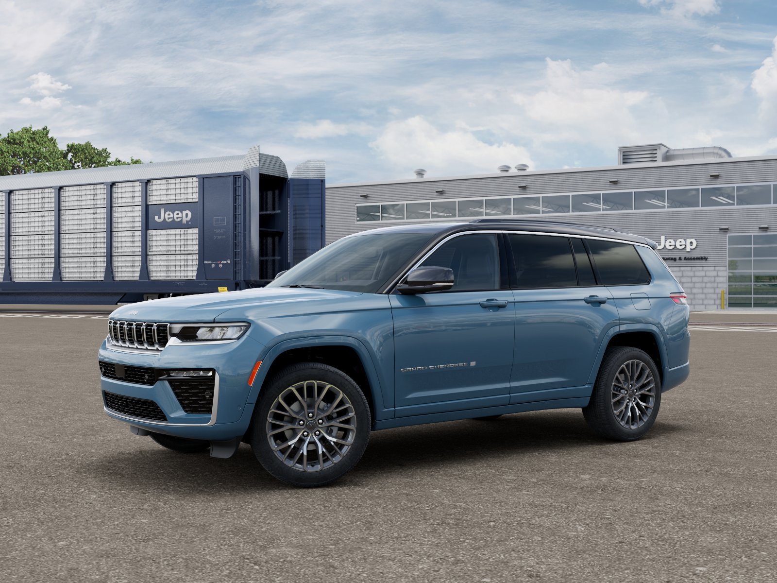 New 2027 Steel Blue Paint Jeep Summit image 19