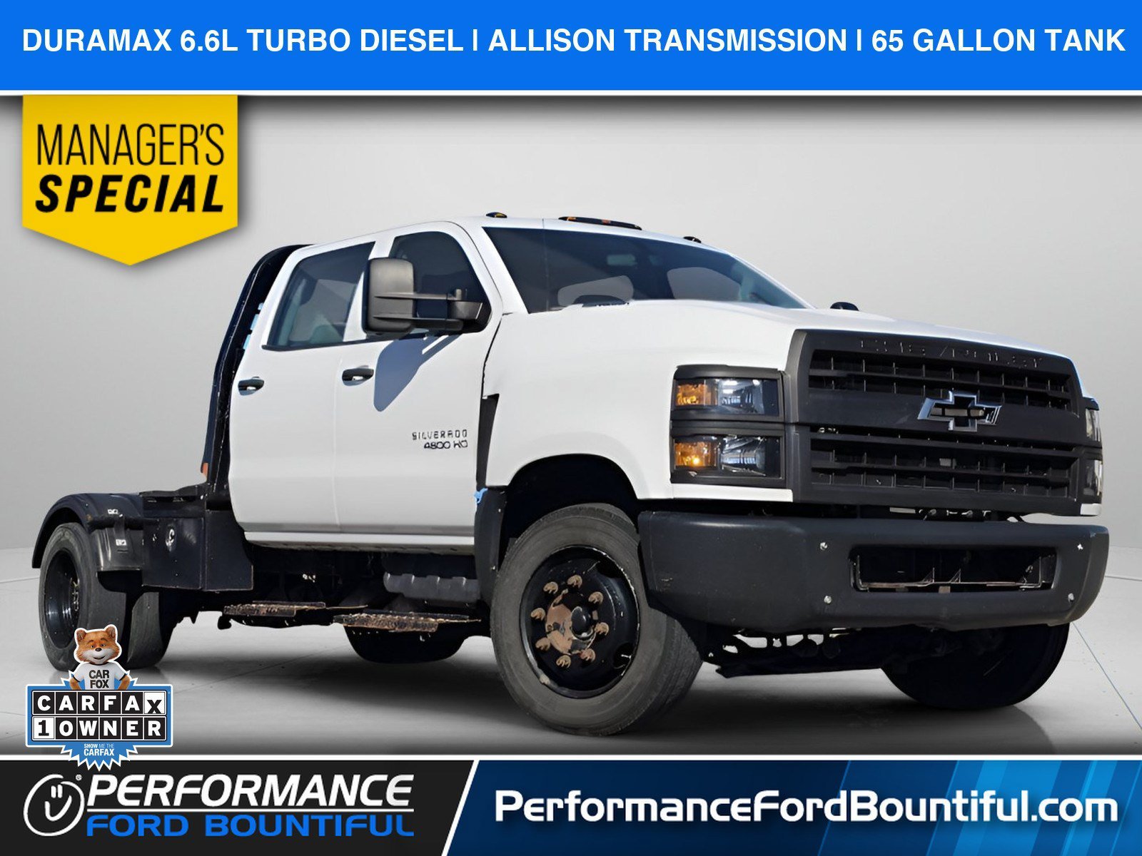 2020 Chevrolet Silverado 4500 Medium Duty Chassis Cab