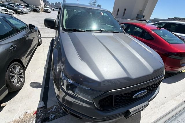 Used 2022 Carbonized Gray Metallic Ford XLT image 3