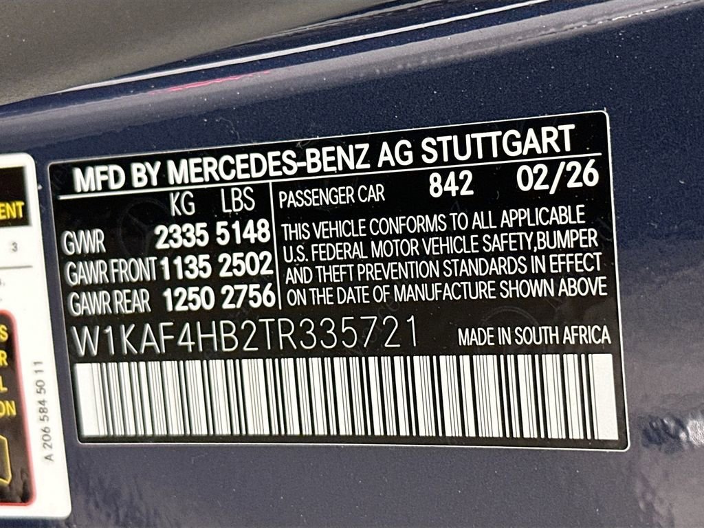 New 2026 Twilight Blue Metallic Mercedes-Benz C 300 image 66