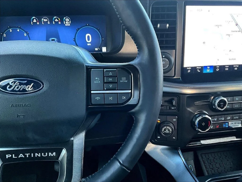 Used 2024 Black Metallic Ford Platinum image 15