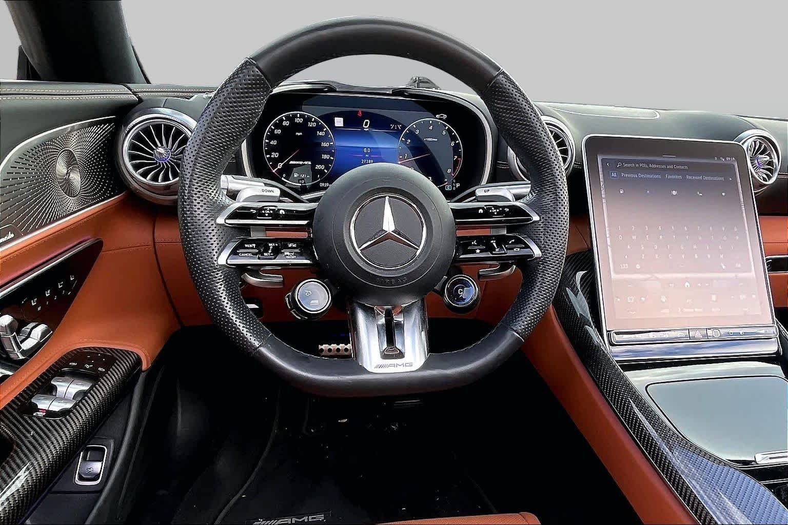 Certified Used 2022 Obsidian Black Metallic Mercedes-Benz AMG® SL 55 image 6