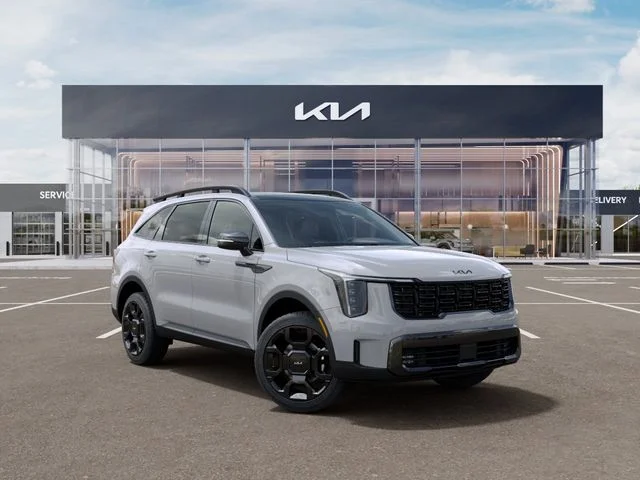 New 2026 Wolf Gray Kia X-Line EX AWD image 8