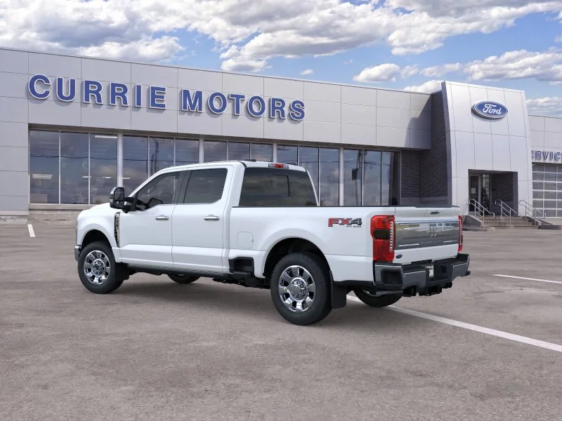 New 2026 Star White Metallic Tri-Coat Ford King Ranch image 4