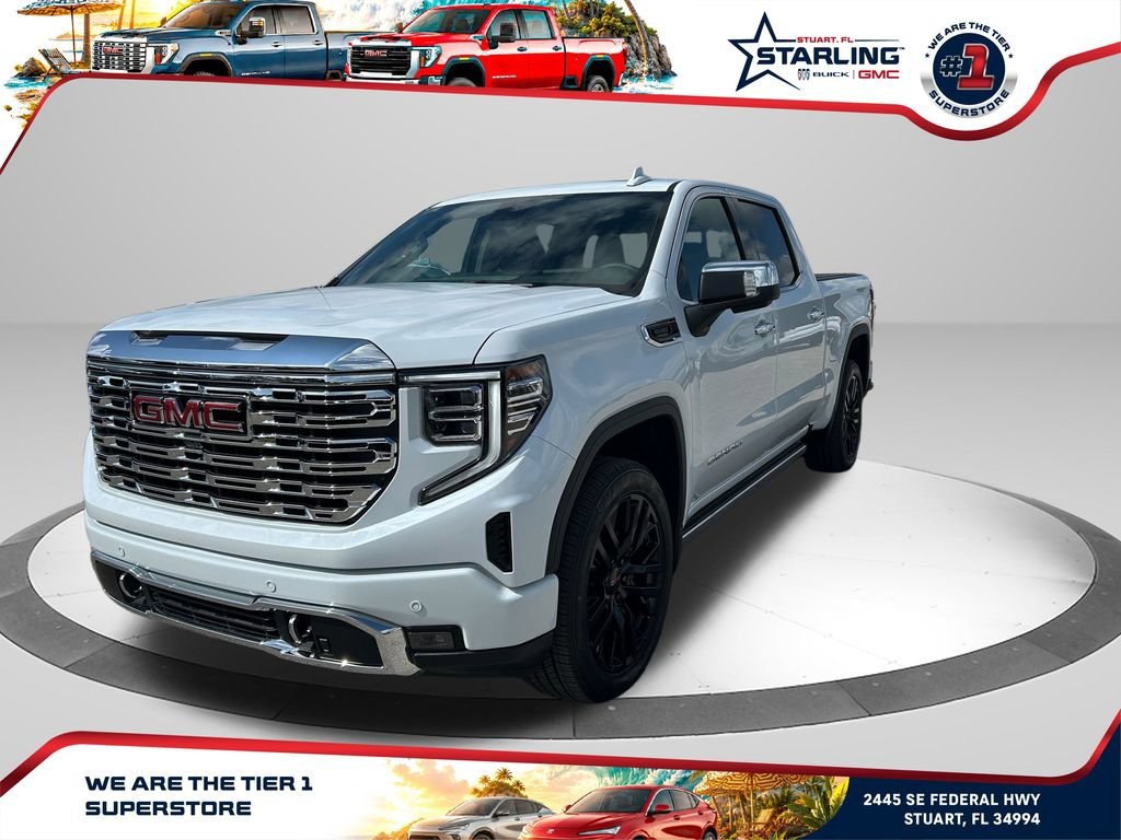 New 2026 Glacier White Tricoat GMC Denali image 1