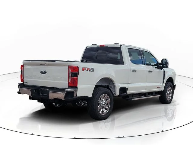 New 2026 White Metallic Ford Lariat image 7