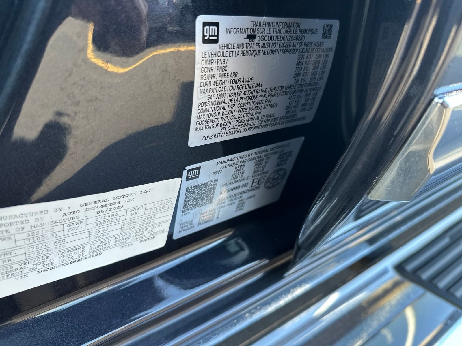 Used 2022 Gray Chevrolet High Country image 49