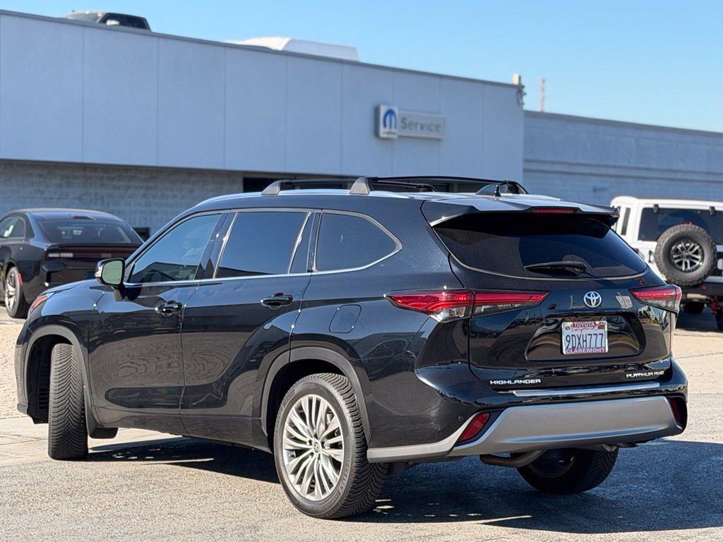 Used 2022 Midnight Black Metallic Toyota Platinum image 3
