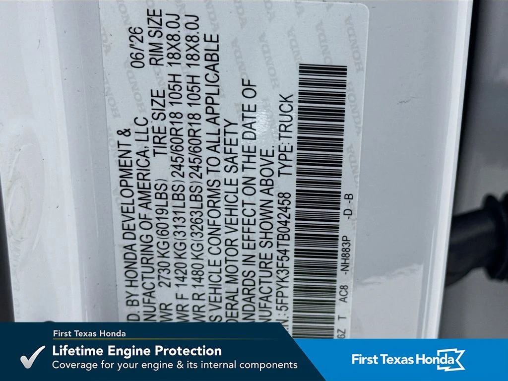 New 2026 Platinum White Pearl Honda RTL image 42