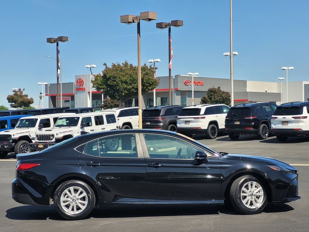 Used 2025 Black Toyota LE image 3