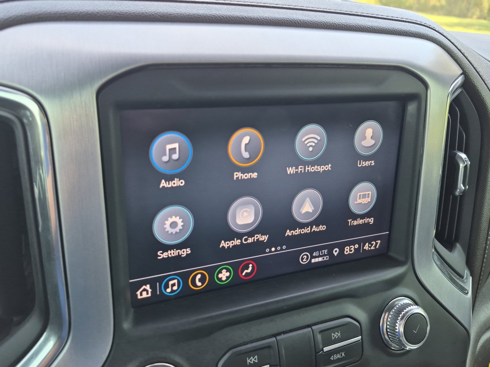 Used 2022 PACIFIC BLUE METALLIC GMC SLT image 16