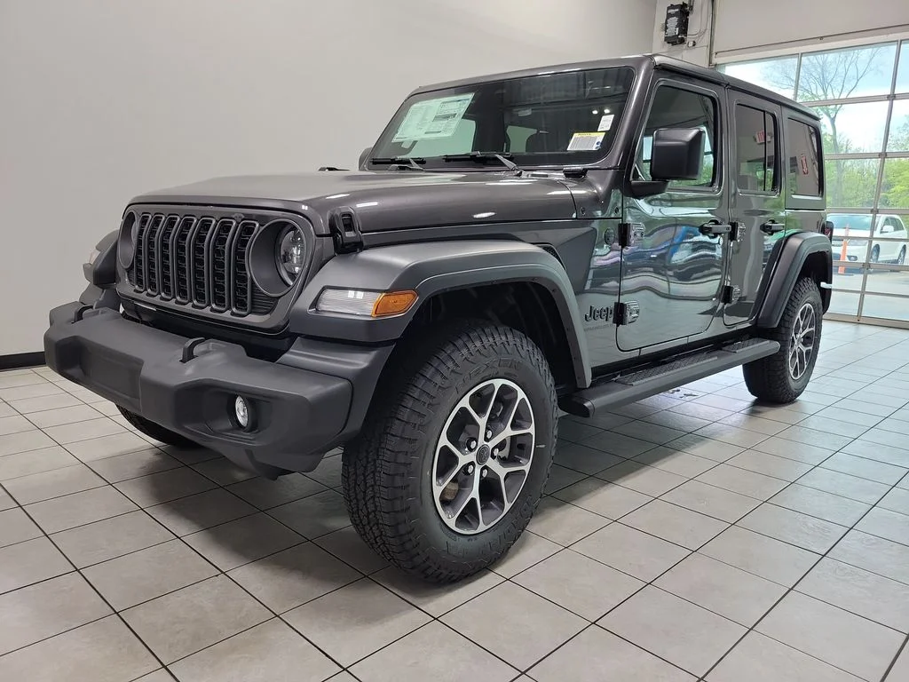 New 2026 Granite Crystal Metallic Clearcoat Jeep Sport S image 3