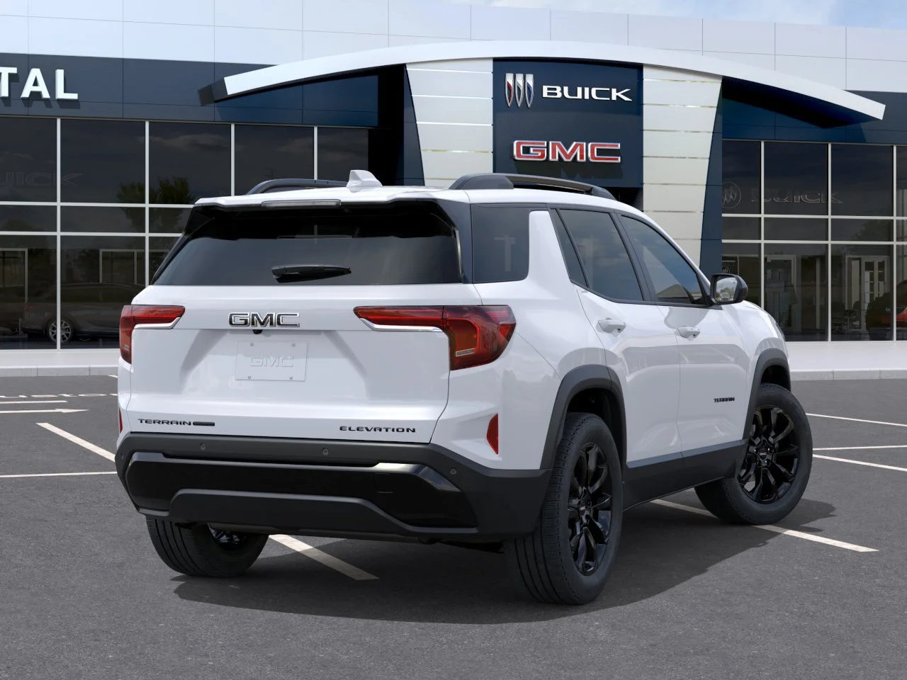New 2027 Summit White GMC AWD Elevation image 5