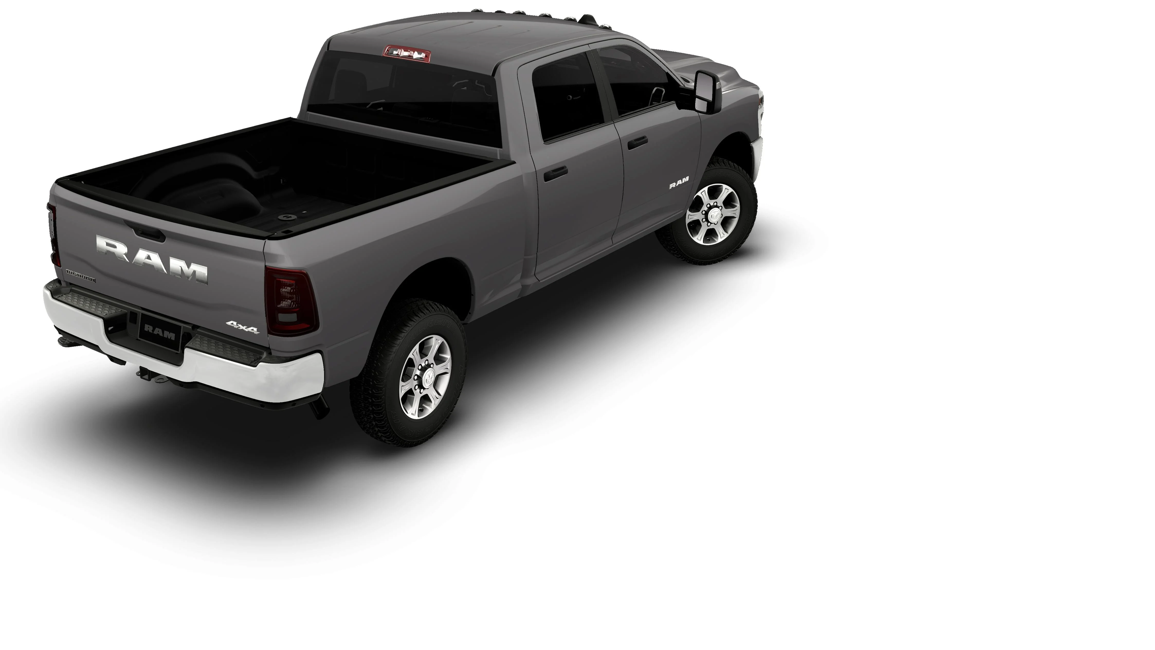 New 2026 Ceramic Gray Clear-Coat Exterior Paint RAM BIG HORN image 14