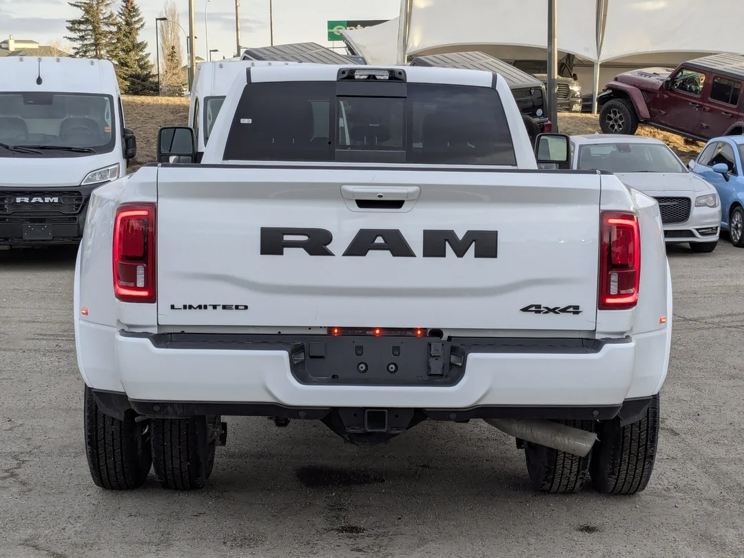 New 2026 White RAM Limited - - Dually Max Tow Grp - Night Edition - Power Sunroof & More! image 7