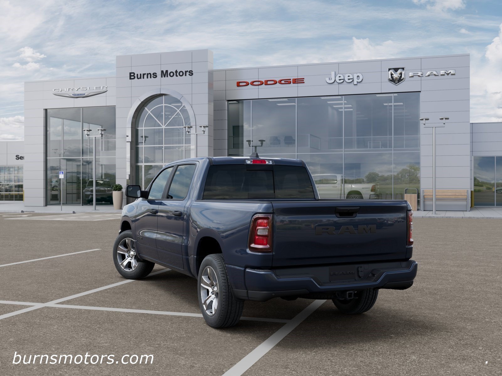New 2026 Forged Blue Metallic Exterior Paint RAM Express image 3