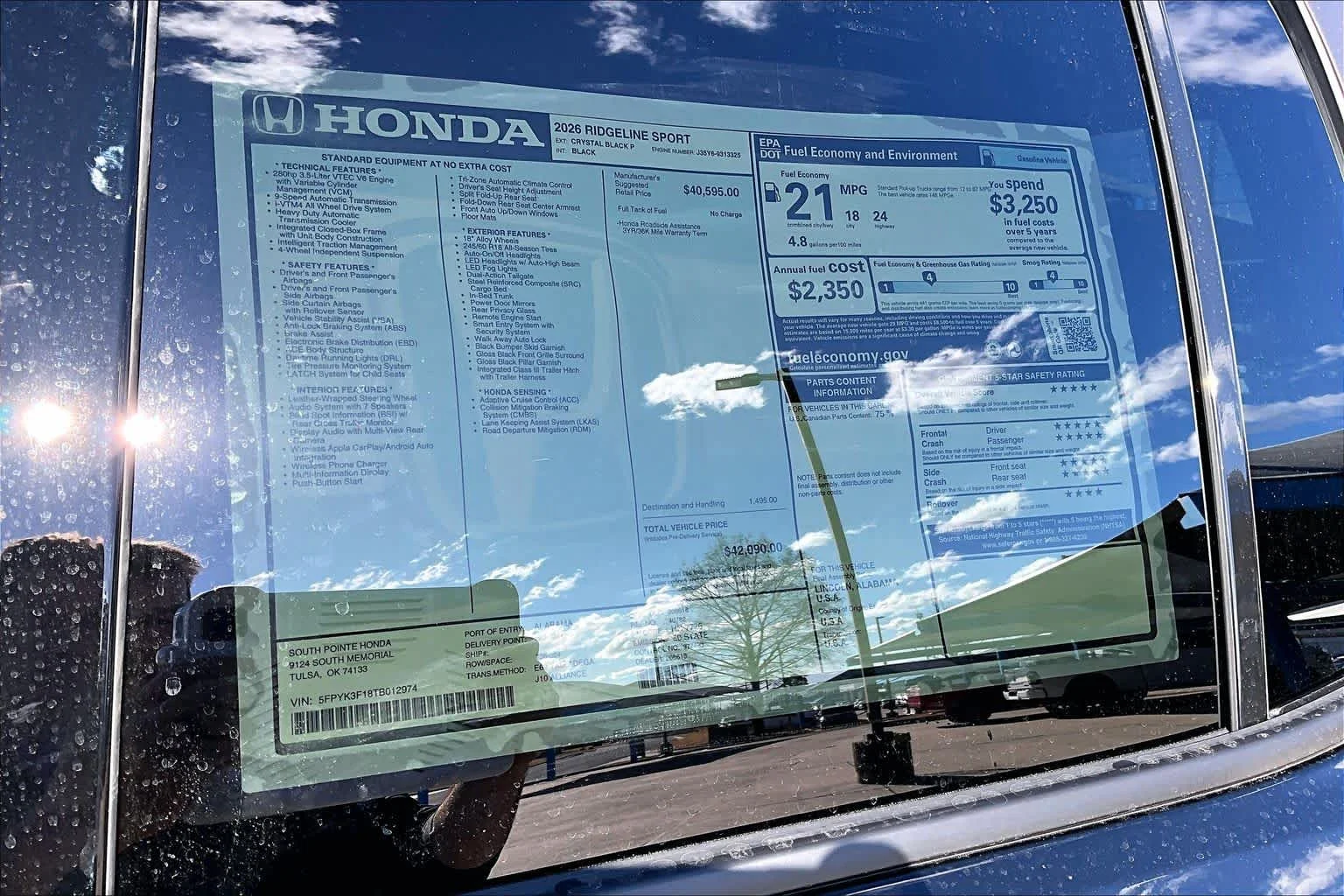 2026 Honda Ridgeline Sport - Photo 20