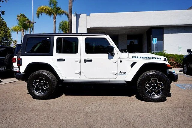 Used 2023 White Jeep Rubicon 4xe image 6