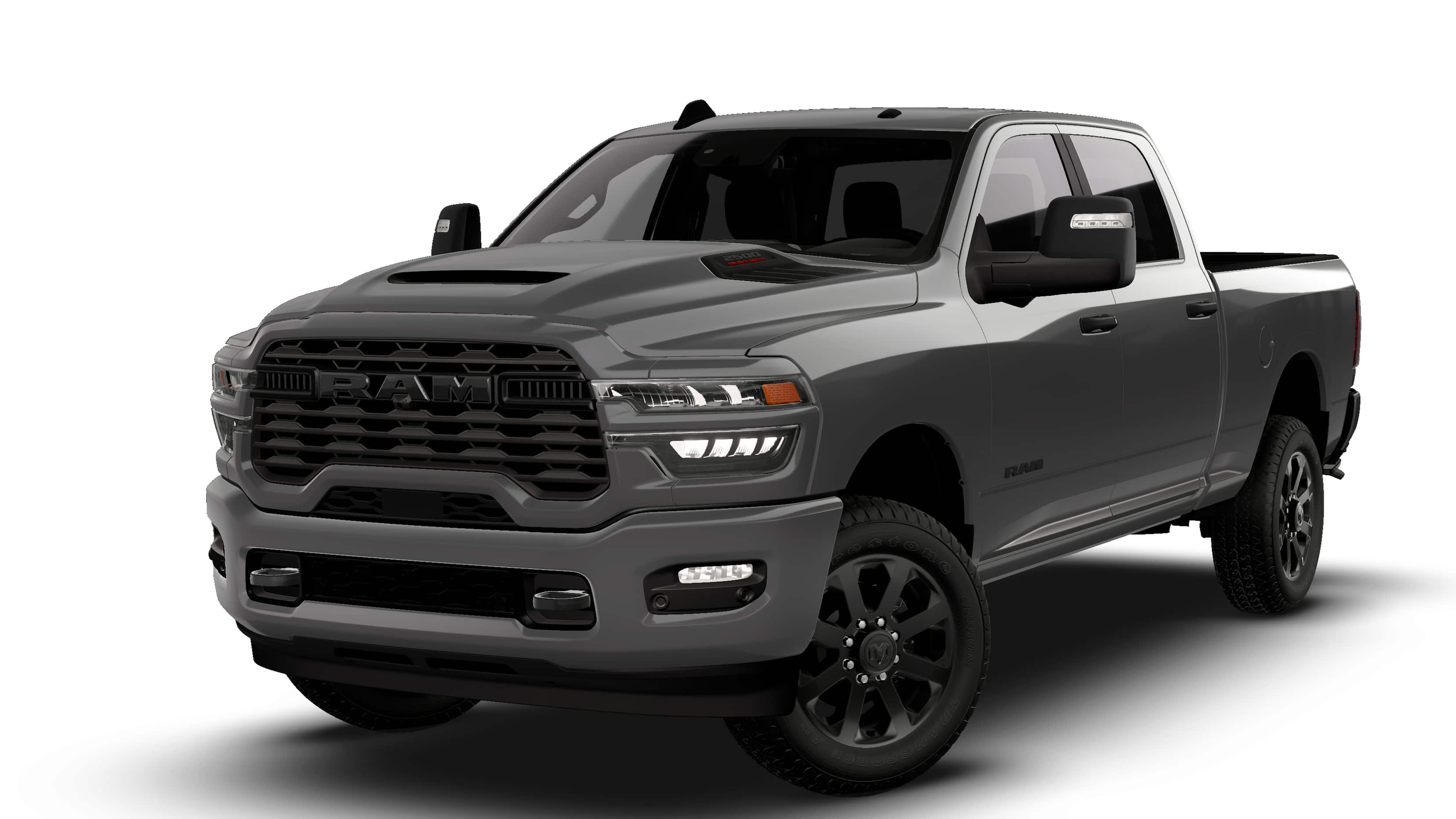 New 2026 Granite Crystal Metallic Clear-Coat Exterior Paint RAM Big Horn image 13