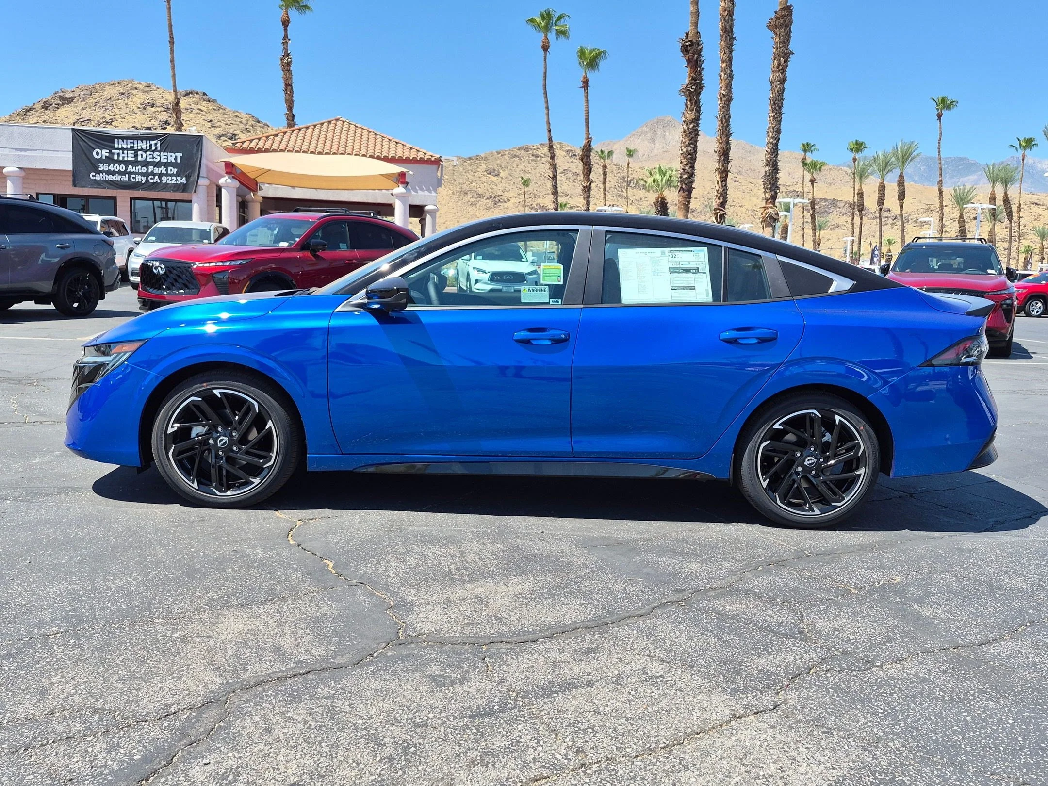 New 2026 Bluestone Pearl/Super Black Nissan SR image 3