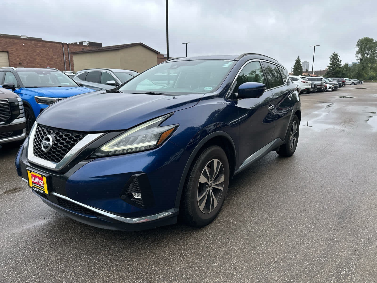 Used 2020 Deep Blue Pearl Nissan SV image 4