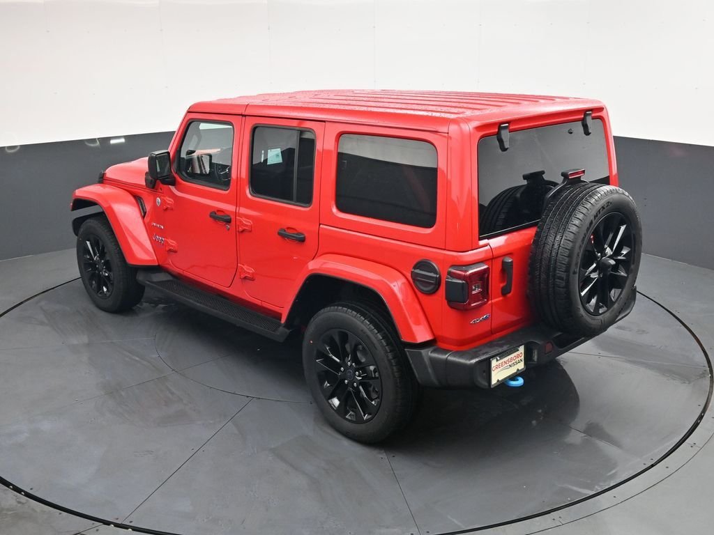 Used 2024 Red Jeep Sahara 4xe image 38
