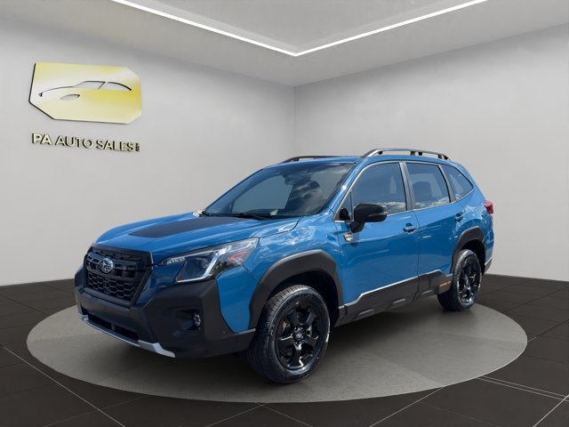 Used 2022 Geyser Blue Subaru Wilderness image 3