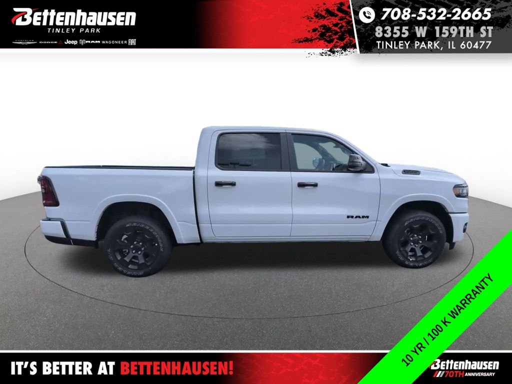 New 2026 Bright White Clear-Coat Exterior Paint RAM Big Horn image 5