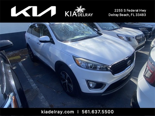 Used 2017 Kia Sorento EX with VIN 5XYPH4A14HG205297 for sale in Delray Beach, FL