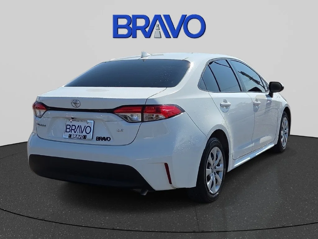 Used 2023 White Toyota LE image 4