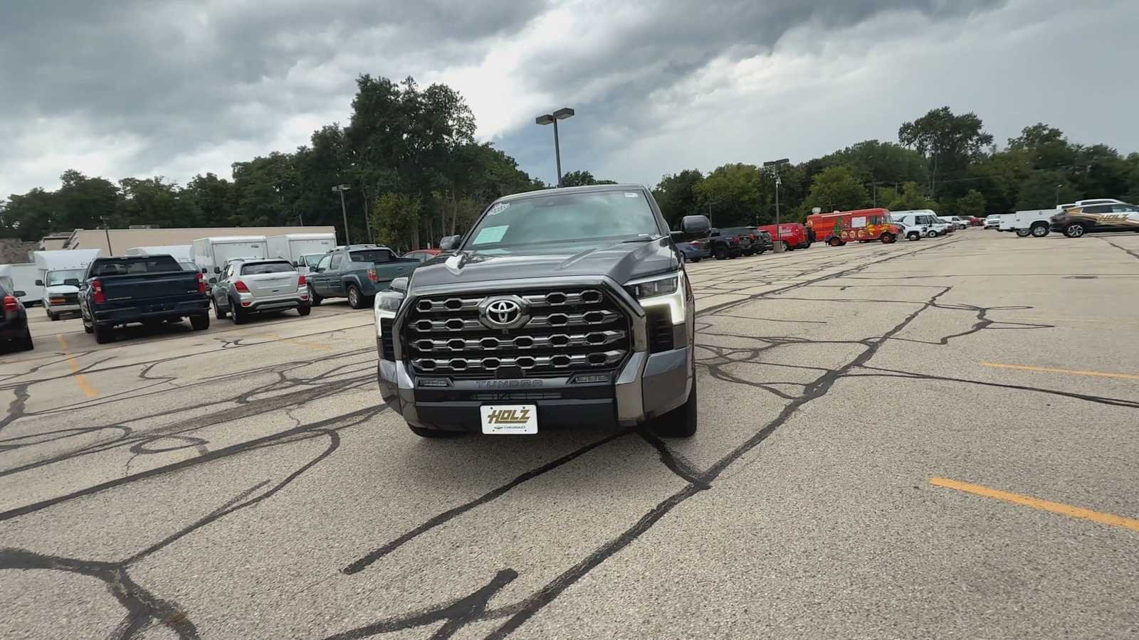 Used 2024 Gray Toyota Platinum 4WD image 3