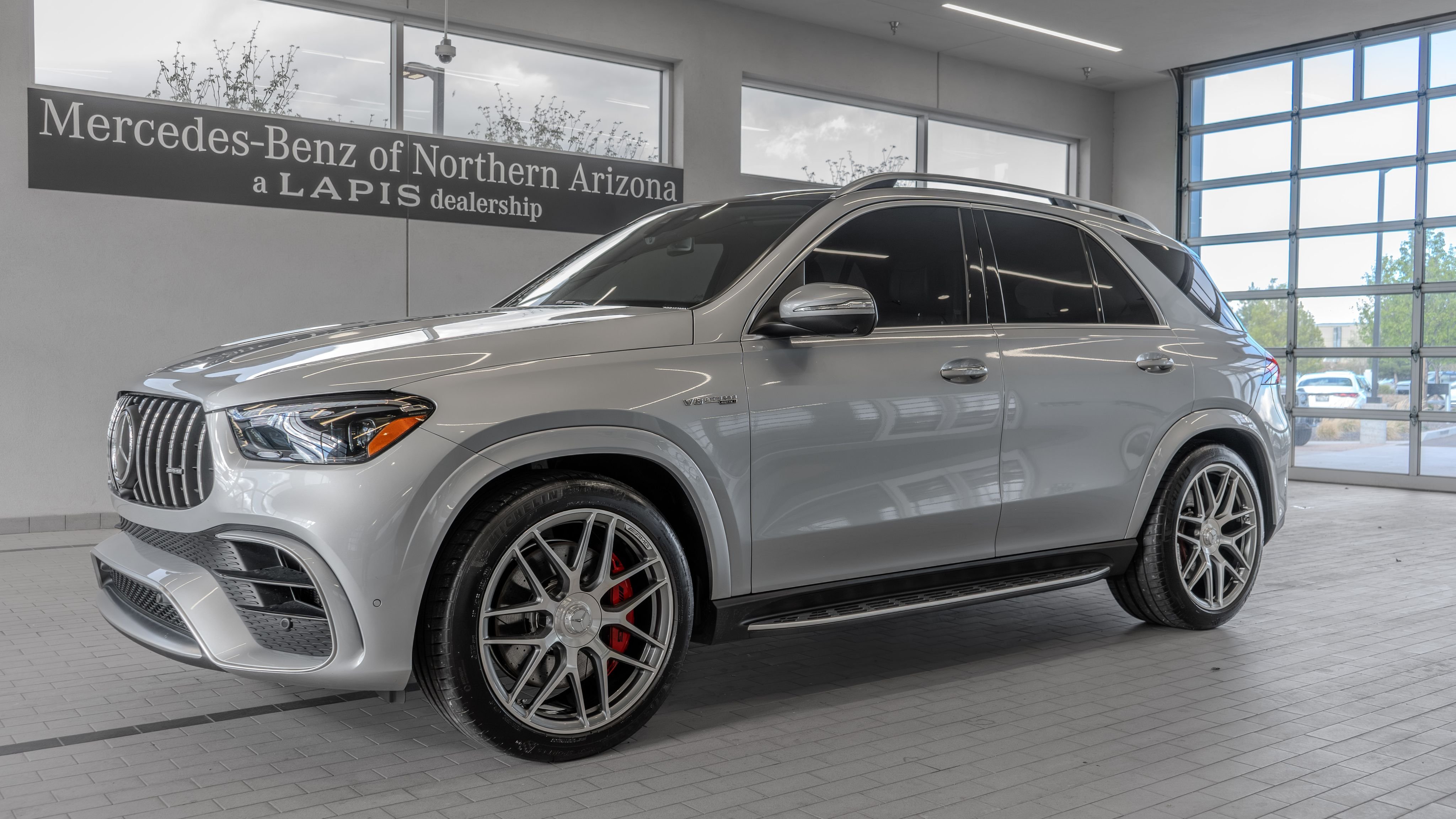 Certified Used 2024 Silver Mercedes-Benz GLE 63 S AMG® image 3