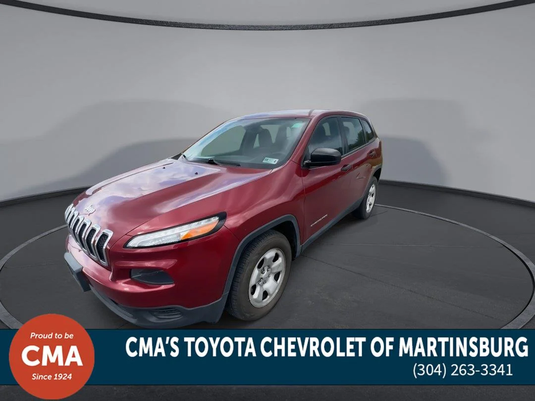 Used 2016 Deep Cherry Red Crystal Pearlcoat Jeep Sport image 4