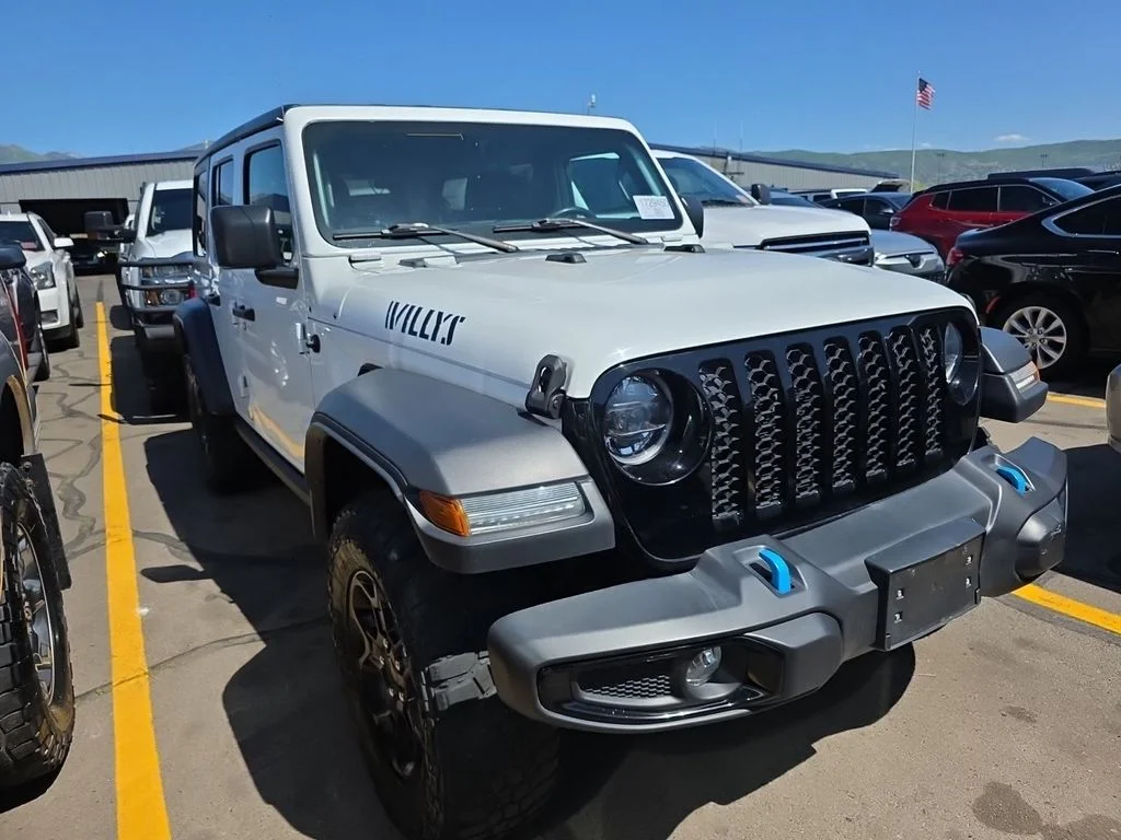 Used 2023 White Jeep Willys 4xe image 3