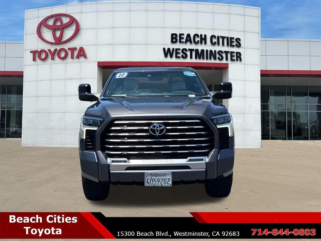 Used 2022 Gray Toyota Capstone image 4
