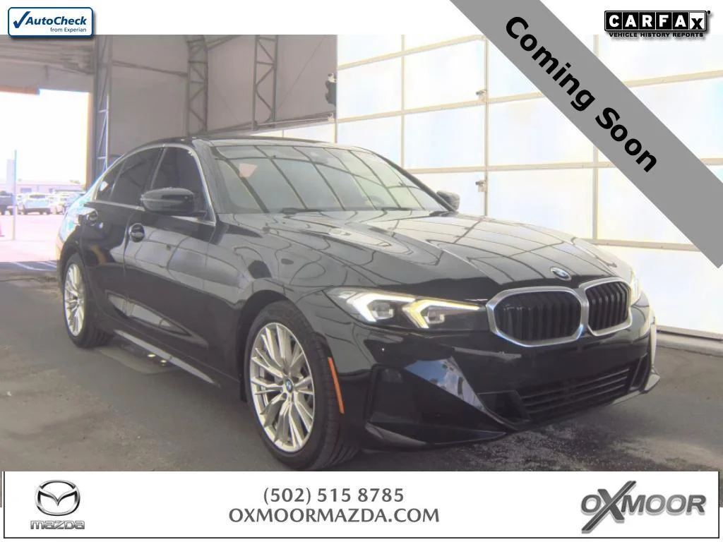 Used 2024 Jet Black BMW 330i image 1