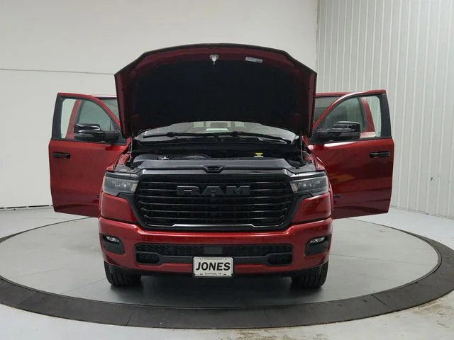New 2026 Molten Red Pearl-Coat Exterior Paint RAM Laramie image 10
