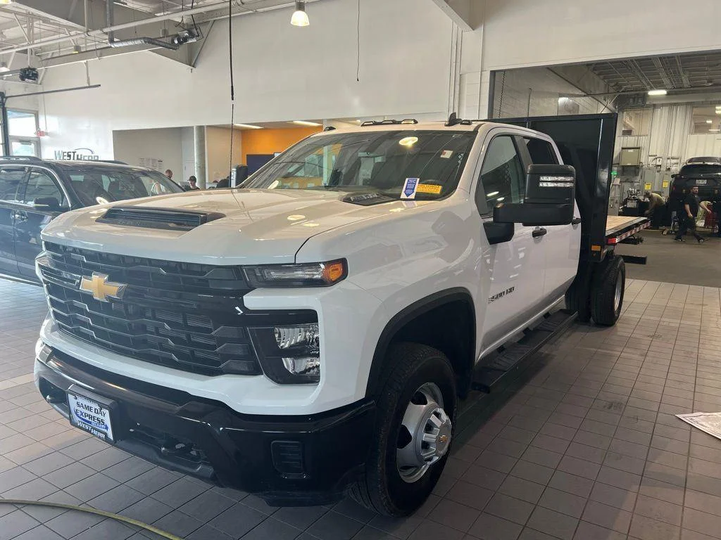 Used 2024 Summit White Chevrolet Work Truck image 4